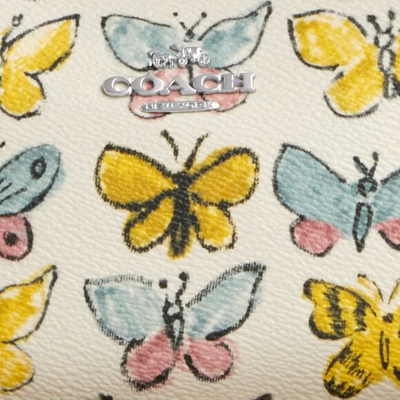 NWT Coach CAJ94 Teri Mini Crossbody Bag With Butterfly Print *SEALED* - Picture 9 of 9